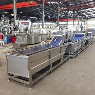 蔬菜清洗包装流水线设备